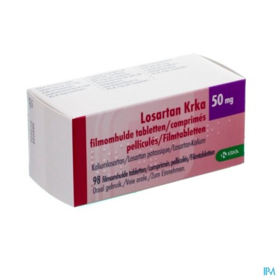 Losartan Krka 50mg Filmomh Tabl 98