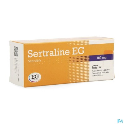 Sertraline EG 100Mg Tabl 60X100Mg