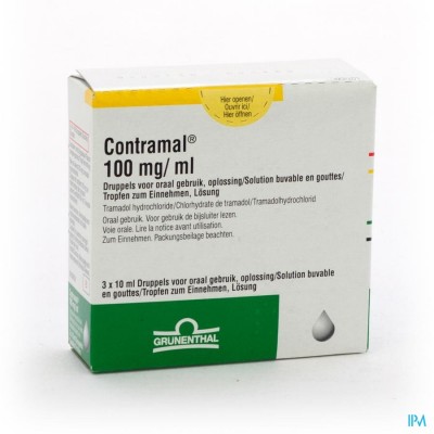 Contramal Gutt 3flx10ml/100mg/ml