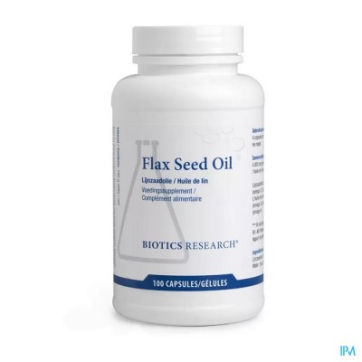 Flax Seed Oil Biotics Caps 100