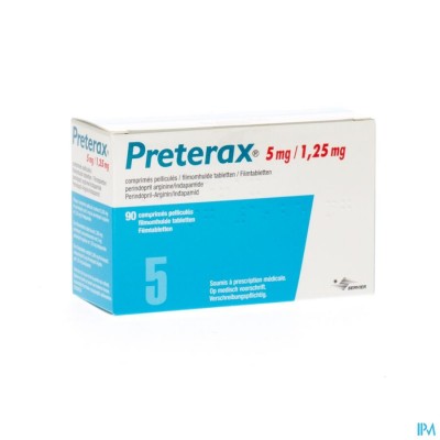 Preterax Comp 90 X 5,0mg/1,250mg