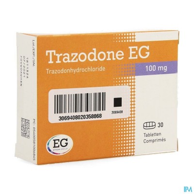 Trazodone EG Tabl  30 X 100 Mg