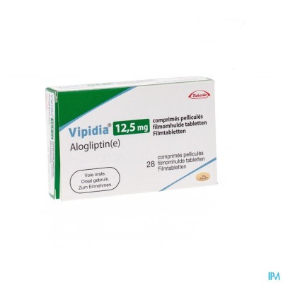 VIPIDIA 12,50 MG OMHULDE TABL 28 X 12,50MG