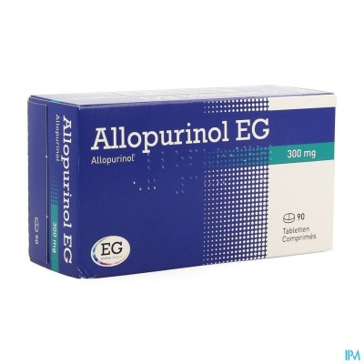 Allopurinol EG      Tabl 90 X 300Mg