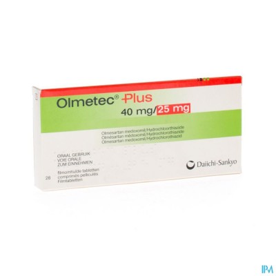 Olmetec Plus 40mg/25mg Comp Pell 28