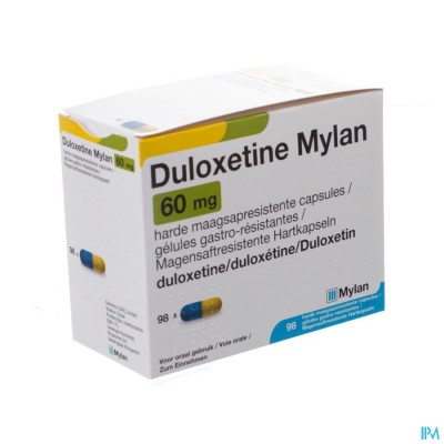 Duloxetine Mylan Maagsapresist Caps 98x60mg