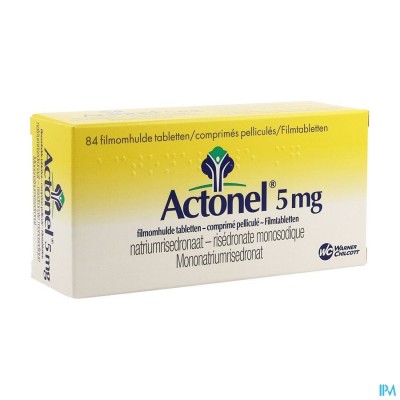 Actonel Tabl 84 X 5mg