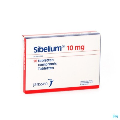 Sibelium Comp 28 X 10mg