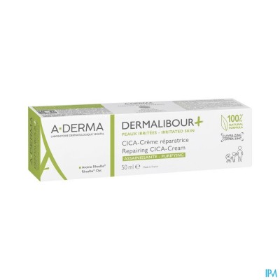 Aderma Dermalibour+ Cica Creme Herstellend 50ml