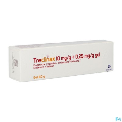 Treclinax 10mg/g + 0,25mg/g Gel Tube 60g