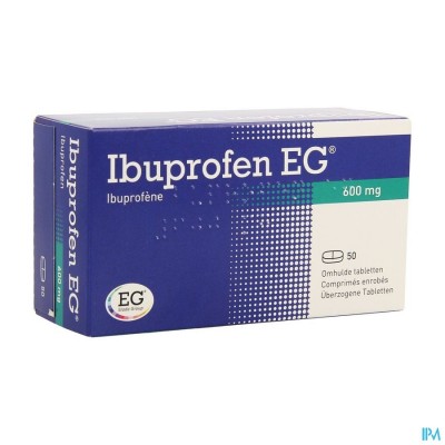 Ibuprofen EG 600 Mg Filmomh Tabl  50 X 600 Mg