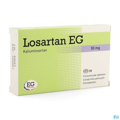 Losartan EG Filmomh Tabl 28X50Mg