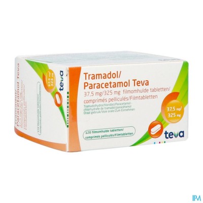 Tramadol Paracetamol 37,5mg/325mg Teva Filmomh 120