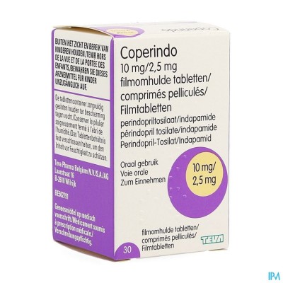 Coperindo 10mg/2,5mg Filmomh Tabl 30