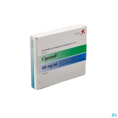 Cipramil Amp Iv 10 X 40mg/ml