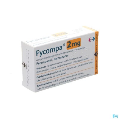 Fycompa 2mg Omhulde Tabl 7 X 2mg