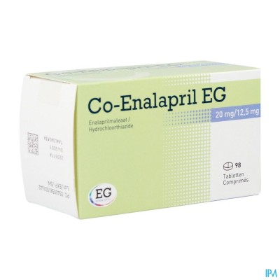 Co Enalapril EG 20/12,5Mg   Tabl 98