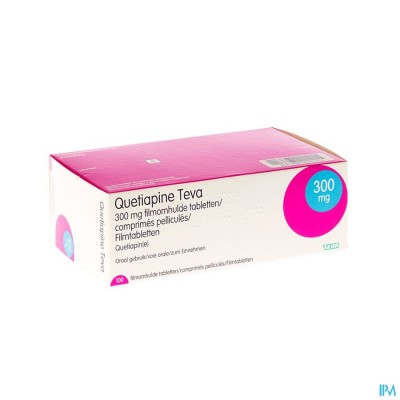 Quetiapine Teva 300mg Filmomh Tabl 100