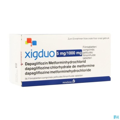 Xigduo 5mg/1000mg Filmomh Tabl 56