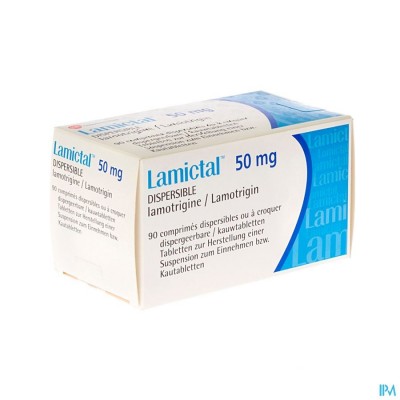 Lamictal Disp Tabl 90x50mg