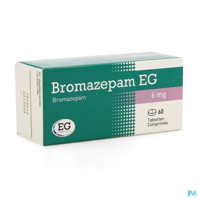 Bromazepam EG Tabl  60X 6Mg