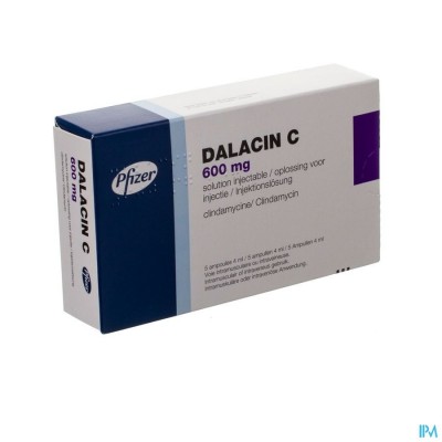 Dalacin C 5 Amp 600mg 4ml