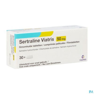 Sertraline Viatris 50mg Tabl 30