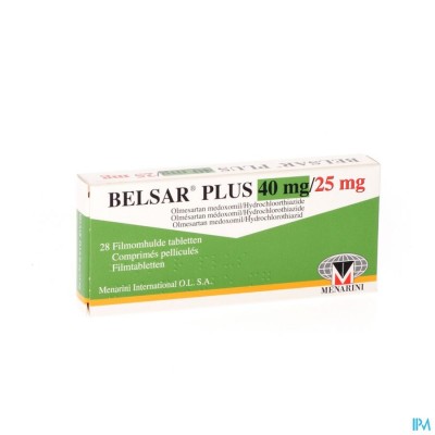 Belsar Plus 40mg/25mg Filmomh Tabl 28