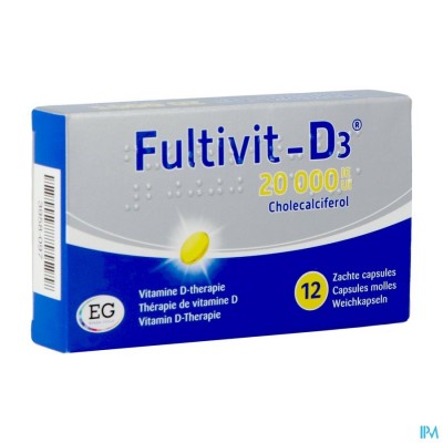 Fultivit-D3 20000Ie Caps Zacht 12