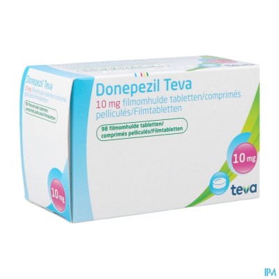 Donepezil Teva 10,0mg Filmomh 98x 10,0mg