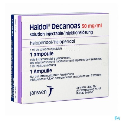 Haldol Decanoas Amp 1 X 1ml/50mg/ml