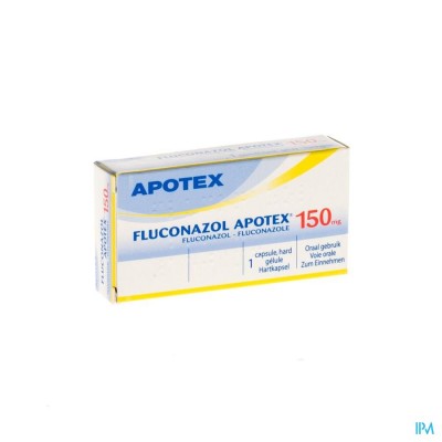 Fluconazol Apotex 150mg Caps 1