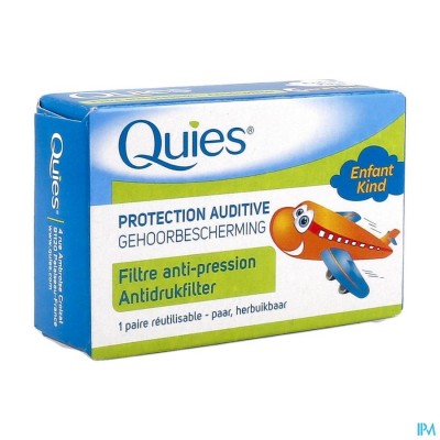 Quies Oordoppen Vliegtuig Kind 1 Paar