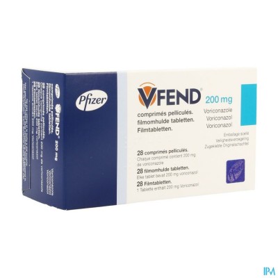 Vfend 200mg Filmomh Tabl 28