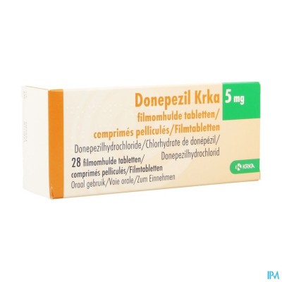 Donepezil Krka 5mg Filmomh Tabl 28 X 5mg