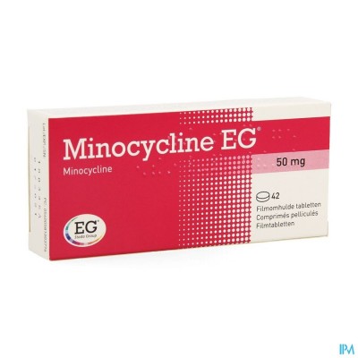 Minocycline EG  50 Mg Filmomh Tabl 42