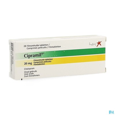 Cipramil Impexeco Comp Pell 28 X 20mg Pip