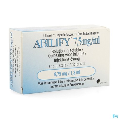 Abilify 7,5mg/ml Inj.opl Fl 1 9,75mg(1,3ml)