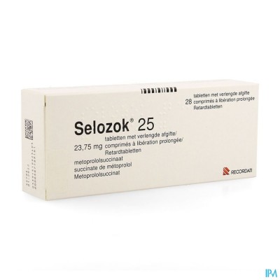 Selozok 25 Comp Verlengde Afgifte 28 X 23,75mg