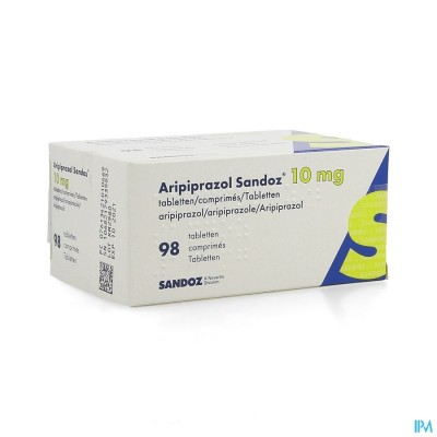 Aripiprazol Sandoz 10mg Comp 98 X 10mg