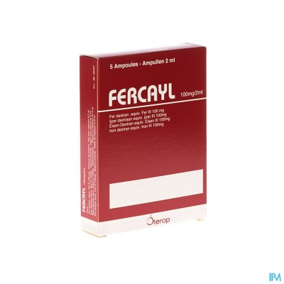 Fercayl Amp Inj 5 100mg/2ml