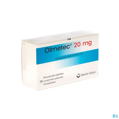 Olmetec Comp Pell 98 X 20mg