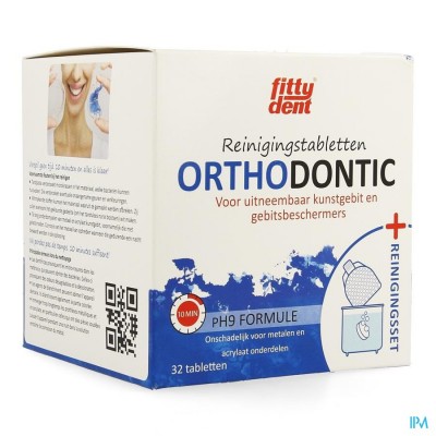 Fittydent Orthodontic Reinigingset + Bruistabl 32