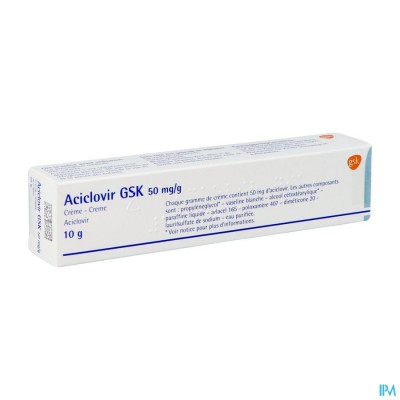 Aciclovir Gsk Creme 10g