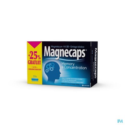 Magnecaps Memory&concentration Caps 35 Promopack