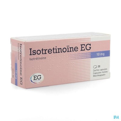 Isotretinoine EG 10 Mg Caps 30 X 10 Mg