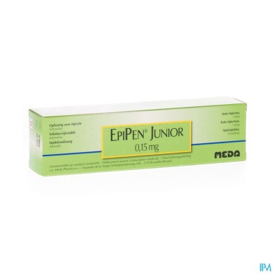 Epipen 0,15mg Patroon 0,3ml Opl Inj 0,5mg/ml