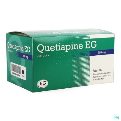 Quetiapine EG Filmomh Tabl 180X300Mg