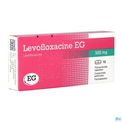 Levofloxacine EG 500Mg Tabl Filmomh 10X500Mg