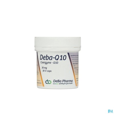 Coenzyme Q10 Caps 30x30mg Deba